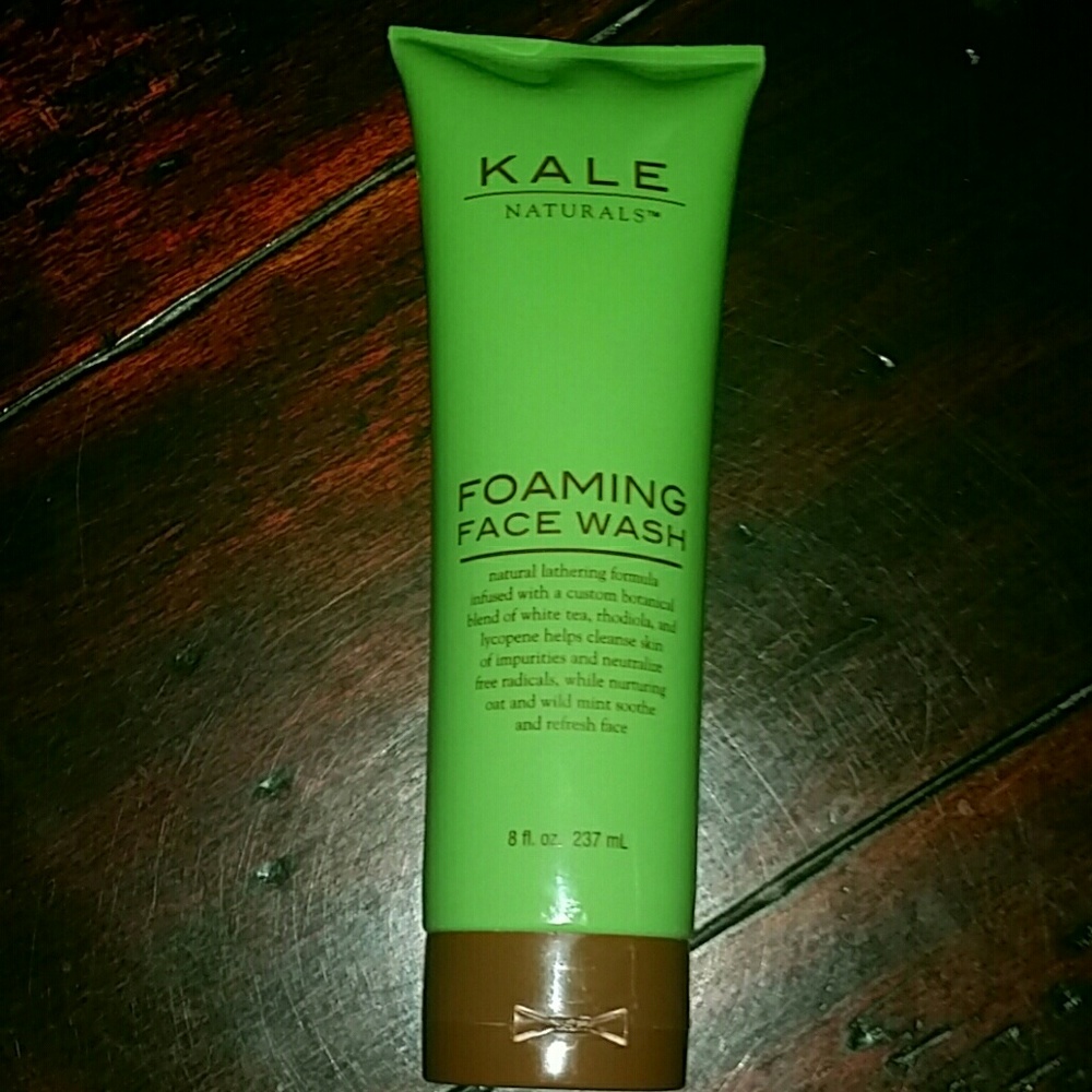 New Kale Naturals Foaming Face Wash